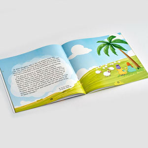 Impresión de Libros Infantiles de Tapa Blanda Personalizados de Fábrica Profesional, Libro de Tapa Blanda - Product Image 1