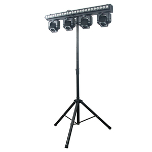 Dj Lights T bar GigBar 4pcs 40W RGBW Moving Head + Ring Light + 36 RGB Beam Portable Led Bar Stage Lighting With Stand - Product Image 2