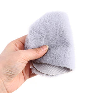 Nieuwe aanwinst poppenhuis miniatuur wollen deken tapijt plastic DIY speelgoed voor poppenhuis en <span class=keywords><strong>BJD</strong></span> poppen - Product Image 2