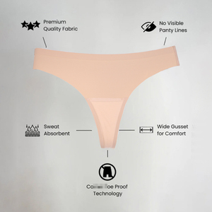 JOGOGO Venta al por mayor Bragas invisibles sin costuras personalizables para mujer OEM Nylon Spandex Tanga con cobertura para cameltoe - Product Image 4