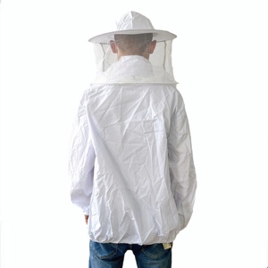 CHINABEES Beekeeping Protective Jacket Smock Suit Sleeve Beekeeper Breathable Clothes Clothing <strong>Veil</strong> <strong>Dress</strong> With Hat Equip Suit - Product Image 5