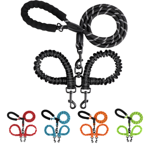 Gran oferta de accesorios para perros de alta resistencia, Correa manos libres, correa de cuerda de nailon reflectante colorida, correa para perros - Product Image 5