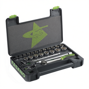 Fasano Socket <b>Set</b> 1/4 3/8 1/2 Inch Drive Metric <b>Torque</b> Wrench Auto Repair Tools - Product Image 2