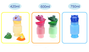 Toilettes réglables et portables pour bébés, voitures, <span class=keywords><strong>Pot</strong></span> urinoir de voyage, entraînement, pour garçons et filles, dessin animé - Product Image 3