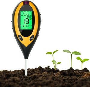 VSEC TS-888 4 en 1 testeur de sol humidité du sol/PH/lumière/température testeur jardin Agriculture testeur d'humidité pour intérieur extérieur - Product Image 4