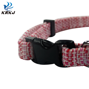 TC1001 12er Pack Set Baumwoll leinen atmungsaktives Material verstellbare <span class=keywords><strong>funky</strong></span> Hunde halsbänder für Katzen - Product Image 5