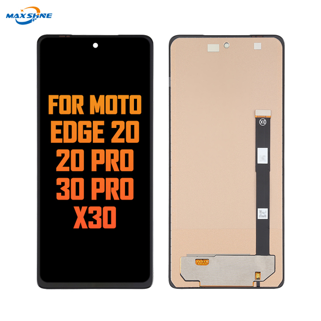 Pantallas Phone Parts Touch Screen Replacement LCD Display for Motorola Edge 20 20 Pro 30 Pro X30 Mobile Phones Moto Parts