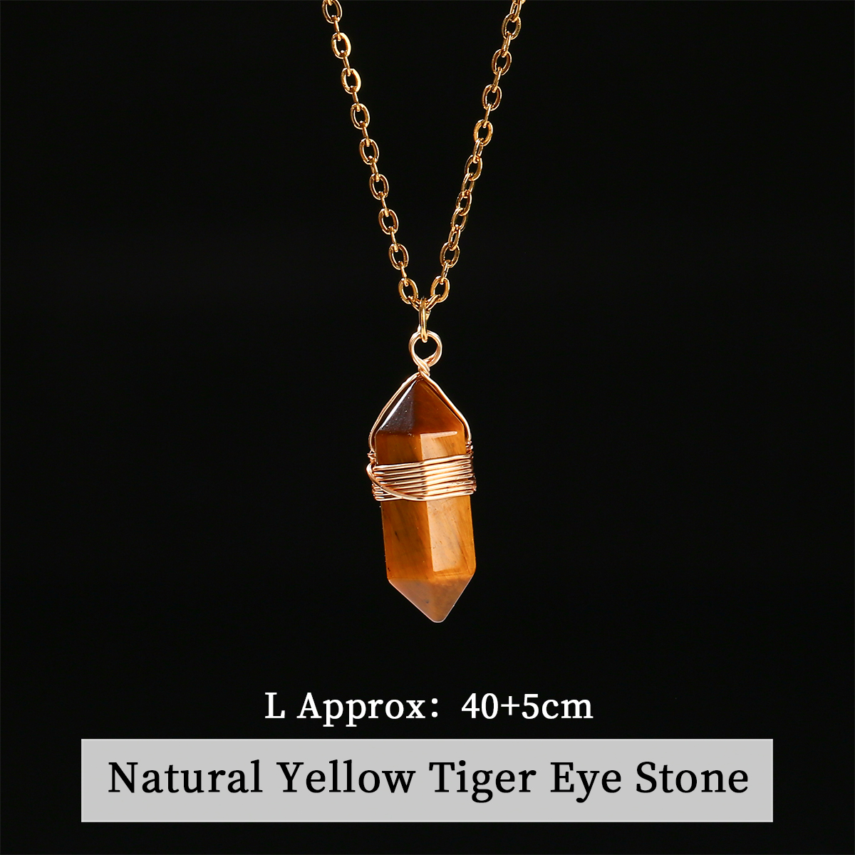 Natural Yellow Tiger Eye Stone