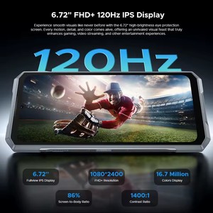 Global Version DOOGEE Blade GT <strong>Play</strong> Rugged <strong>Phone</strong> 20(8+12)GB 256GB LED Light Effect 6.72 FHD+ 120Hz Dimensity 7025 50MP Camera - Product Image 6