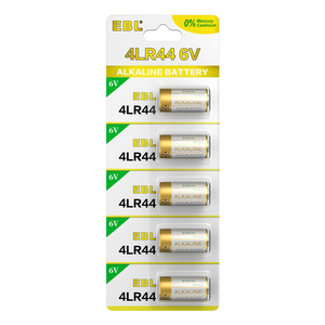 EBL 6 Volt <b>Battery</b> 4LR44 Dog Collar <b>Batteries</b> (10 Pack) 6V Alkaline <b>Batteries</b> 476A / PX28A / A544 / K28A / L1325 - Product Image 2