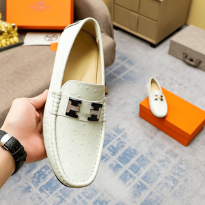 Cowhide Oxford Shoes Full-grain Upper Foamed Rubber/Latex Midsole Rubber Outsole & Fabric Lining All Seasons - Product Image 4