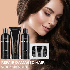 Shampooing et après-<span class=keywords><strong>shampoing</strong></span> pour cheveux, marque distributeur, extension naturelle, hydratant et lissant, produits de soin des frisottis secs - Product Image 3