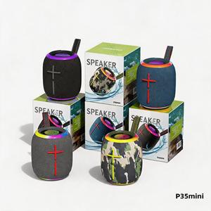 Altavoz Inalámbrico LED RGB con Colores Brillantes, Diseño Impermeable, Ideal para <span class=keywords><strong>Karaoke</strong></span> Infantil y Diversión al Aire Libre - Product Image 1