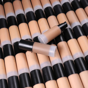 Fond <span class=keywords><strong>de</strong></span> Teint Liquide Personnalisé à Couvrance Totale, Imperméable, Mat, Végan et Longue Durée, Crème Solaire pour Femmes Noires, Marque Privée - Product Image 2