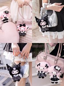 Sanrioo Blind Box Vinyl Plush Action Figure Mystery Box Surprise Bag Doll Toy Gifts Saniroo Character Sisters <strong>Outfit</strong> - Product Image 5