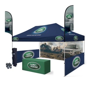 Tente de réception extérieure robuste 10mx10m personnalisée pour la publicité, les salons professionnels et l'utilisation en station balnéaire - Product Image 5