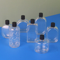 Flacon de parfum vide en plastique PETG personnalisé, 45 ml, 50 ml, mini, petit, transparent, diffuseur d'huile aromatique pour voiture