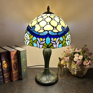 Lámpara de Techo LongHuiJing con Pantalla de Vidrio Estilo Europeo, Diseño de Rosa, Multicolor Mediterráneo, 12 Pulgadas, LED, Ajustable y Flexible - Product Image 3