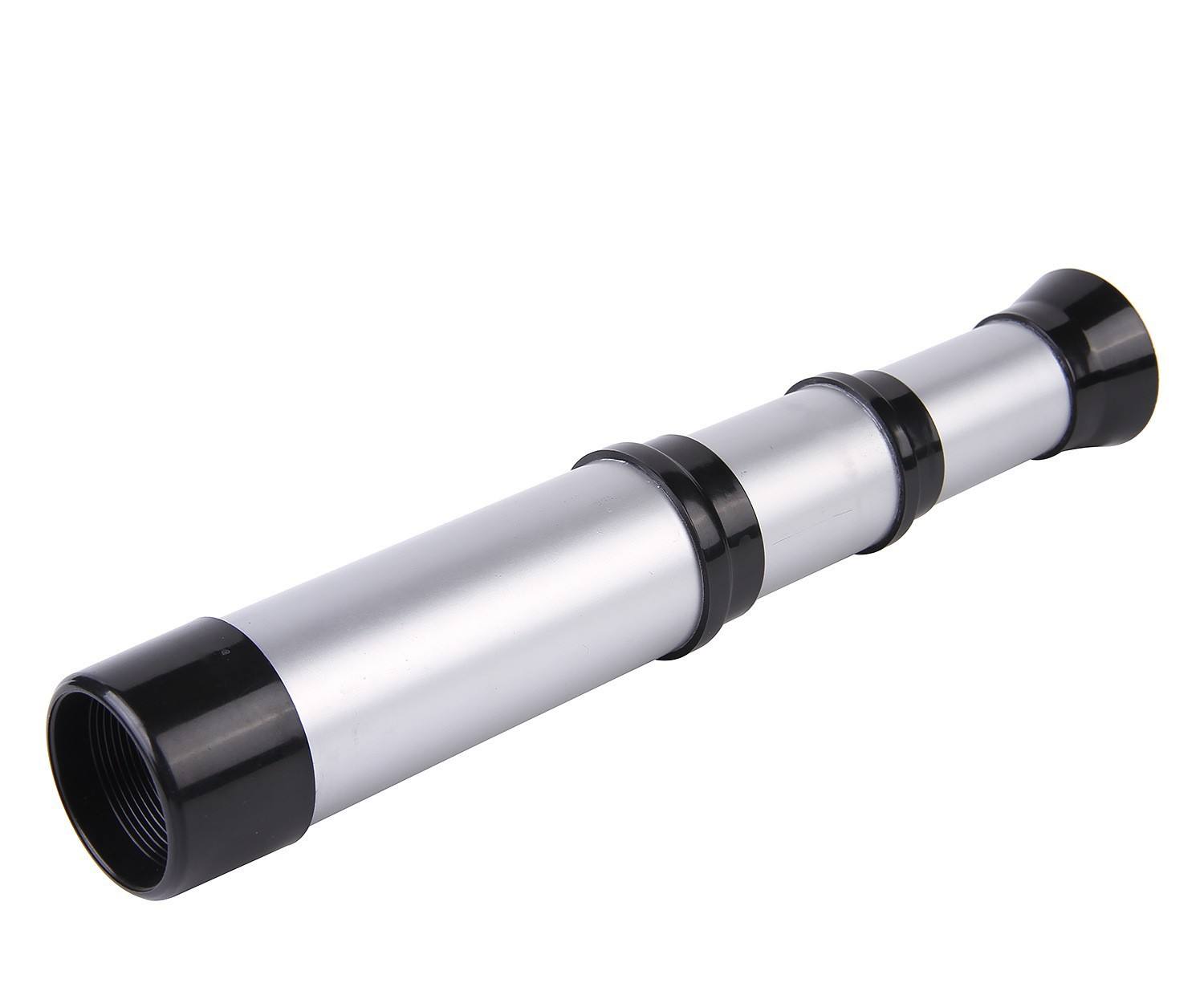 Télescope à trois sections (argent)