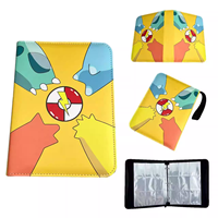 Álbum de Cartas Coleccionables de Béisbol y Pokémon de Cuero Personalizado con 9 Bolsillos para Tarjetas Toploader