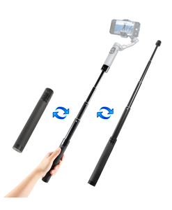 Palo de Selfie Plegable Ultracompacto de Aleación de Aluminio de 73 cm para Cámaras de Acción - Compatible con <span class=keywords><strong>Osmo</strong></span> para Hero 13 - Product Image 1
