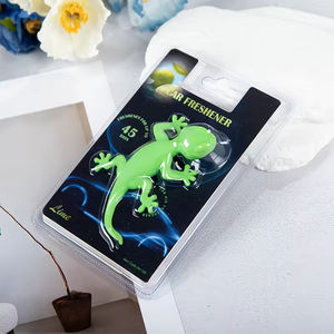 도매 맞춤형 향기 다채로운 도마뱀 모양 공기 청정기 오래 지속되는 자동차 공기 배출구 청정제 - Product Image 4