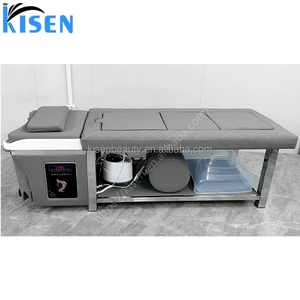 Table de Moxibustion Kisen Multifonctionnelle pour Spa Corporel, Lavage de Cheveux, Massage Thaï – Nouveau Modèle Populaire pour Salon, Lit de Shampoing - Product Image 2