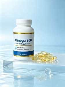 Cápsulas de Aceite de Pescado a Granel de Alta Pureza, Refuerzan la Inmunidad, Suplementos de Aceite de Pescado, Cuidado de la Salud Corporal, Fecha de Producción Reciente, Venta al Por Mayor OEM - Product Image 6