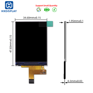 <span class=keywords><strong>2</strong></span> <span class=keywords><strong>inch</strong></span> Độ phân giải cao 480*480 TFT LCD Đồng hồ đeo tay RGB Giao diện màn hình cảm ứng LED Đèn nền st7701s điều khiển IC 280 độ sáng - Product Image 3