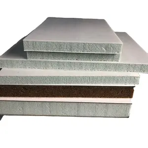 Waterproof 30mm Glass Fiber Reinforced Plastic CFRT Polyurethane XPS Sandwich Panel for Restaurant