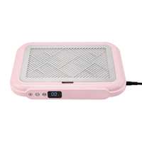 Logo personnalisé, design ultra fin, puissance élevée 170 W, filtre lavable, aspiration puissante, deux ventilateurs solides pour l'utilisation dans les salons de manucure et les écoles de nail art.