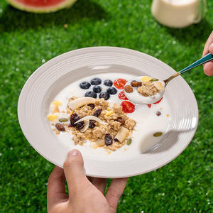 Mai Qu Feng <span class=keywords><strong>Cereal</strong></span> de <span class=keywords><strong>Avena</strong></span> Horneado Crujiente para el Desayuno con Yogur, Ingredientes Crujientes, Reemplazo de Comida Instantáneo, 400g, Hecho en China - Product Image 1