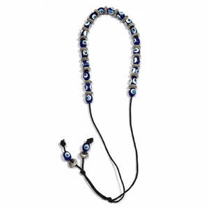 2x25 cm Evil Eye Rosary Fine <b>Beaded</b> <b>Bracelet</b> - Product Image 2
