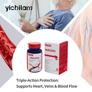 Улучшенная циркуляция крови, травяные добавки, экстракт пиявки, капсулы, антиоксидант-Гирудин для улучшения здоровья сердечно-сосудистых вен - Product Image 4