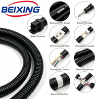 A00040 Faisceau de câblage automobile/moto Beixing de haute qualité avec isolation en PVC, indice de protection IP66, âme en cuivre - Vente en gros