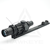 Nouvelle version de monture de lunette tactique LPVO en aluminium à zoom rapide avec grossissement élevé 0X, tube de 30 mm/34 mm, accessoires de lunette de chasse