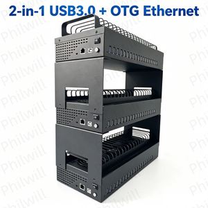 <b>Phone</b> Farm System 1000 Device <b>Phones</b> Android 20-Port USB 3.0 OTG Ethernet HUB Box Software <b>Phone</b> Farming Machine Rigs - Product Image 1