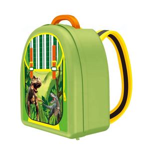 Ensemble de jeu de table en argile colorée 2 en 1, design de sac à dos <span class=keywords><strong>du</strong></span> <span class=keywords><strong>monde</strong></span> des dinosaures, pâte à modeler DIY pour enfants avec accessoires - Product Image 3