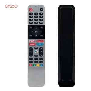 Eyaoo Remote TV Pintar Skyskyworth HS-8902 Remote Control Suara TV dengan Mikrofon Tombol Jaringan Netflix