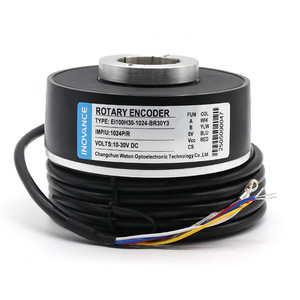 Codificador Rotatorio Changchun Huitong EI100H30-1024-BR30Y3 1024P/R 10-30V DC Incremental Fotoeléctrico de Centro Abierto - Product Image 3
