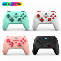 Manette de jeu sans fil JSgaming Gamepad S11 pour Pro, matériau ABS de haute qualité, moteur de vibration, joystick 2.4G