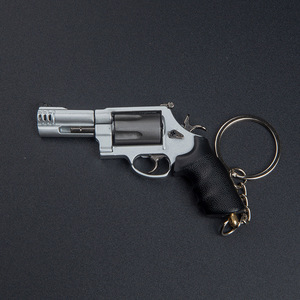 7.5cm thu nhỏ Súng mô hình tháo rời Smith wesson mô hình 500 nhỏ Revolver hợp kim lắp ráp mini Kim Loại Đồ chơi súng Keychain - Product Image 1