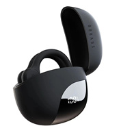 DOQAUS Haut-parleur BT sans fil Bandeau Écouteurs confortables et légers avec micro intégré Écouteurs avec technologie pour travailler depuis la maison