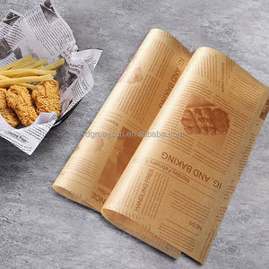 Carta pergamena personalizzata cibo a prova di forno Sandwich involucro cera gastronomia fogli di carta per biscotti fatti a mano Carmels - Product Image 6