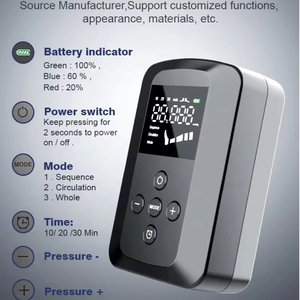 เครื่องนวดขา<span class=keywords><strong>แบ</strong></span>บ OEM 510k สำหรับนักกีฬา บรรเทาอาการปวดเมื่อยกล้ามเนื้อและลดอาการปวดด้วยระบบกดอัดอากาศ - Product Image 3