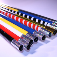 Bâton magique télescopique portable de 150 cm, baguette magique en acier, accessoire de magie amusant professionnel