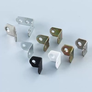 Support d'<span class=keywords><strong>angle</strong></span> en métal pour meubles de salon/chambre, idéal pour les coins de placards de <span class=keywords><strong>cuisine</strong></span>, fixation sur bois - Product Image 4