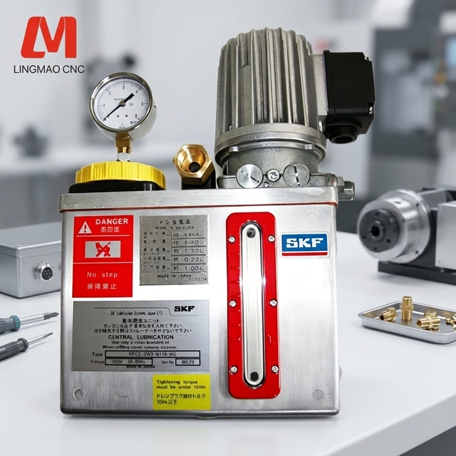 MFE2/BW3-N1142 Industrial Electric Oil Gear Pump 3L Lubrication System for Mazak Machine