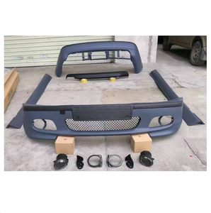 Kit de carrocería de coche de alta calidad, para <span class=keywords><strong>BMW</strong></span> <span class=keywords><strong>E46</strong></span> <span class=keywords><strong>M3</strong></span>, parrilla delantera, parachoques trasero, faldas laterales con tubos - Product Image 1