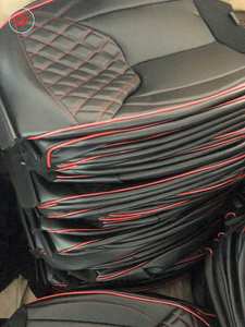 Tam set su geçirmez dikiş elmas işlemeli tasarım deri araba koltuğu kapakları <span class=keywords><strong>jeep</strong></span> wrangler JK için - Product Image 3